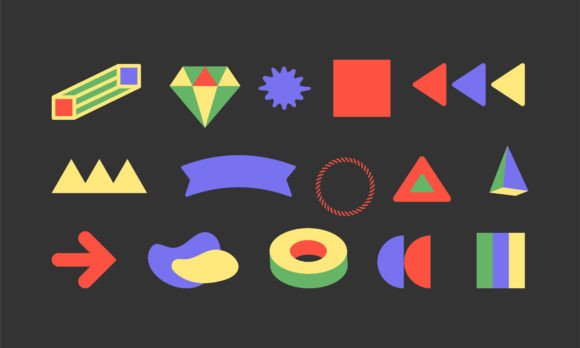 Abstract Geometric Shapes Collection