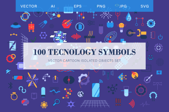 Abstract Technological Set: A Practical Review of Hand-Drawn Tech Assets