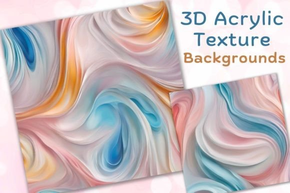 Classical 3D Acrylic Texture Background