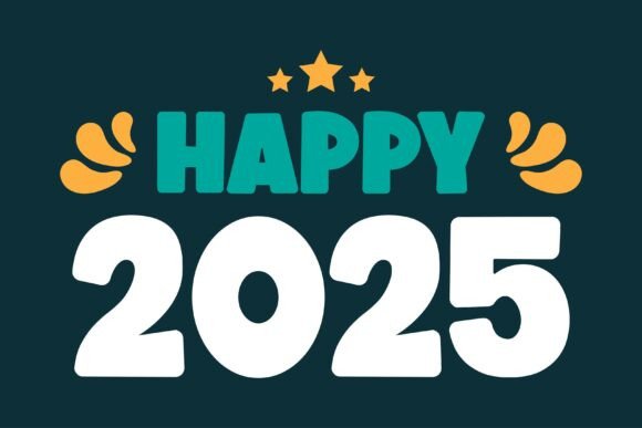 Elevate Your 2025 Designs with Colorful Vector Typography and Scalable Assets
