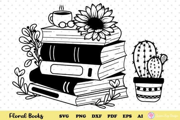 Floral Books Svg: Design & Use Guide