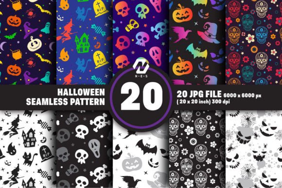 Halloween Seamless Pattern Bundle: Your Ultimate Creative Toolkit