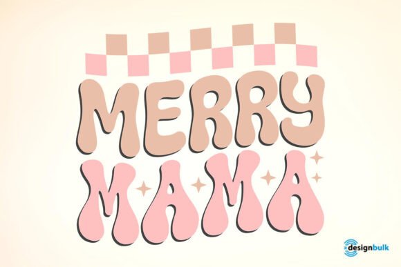 Merry Mama - Christmas Retro Design: A Timeless Holiday Aesthetic for Modern Creators