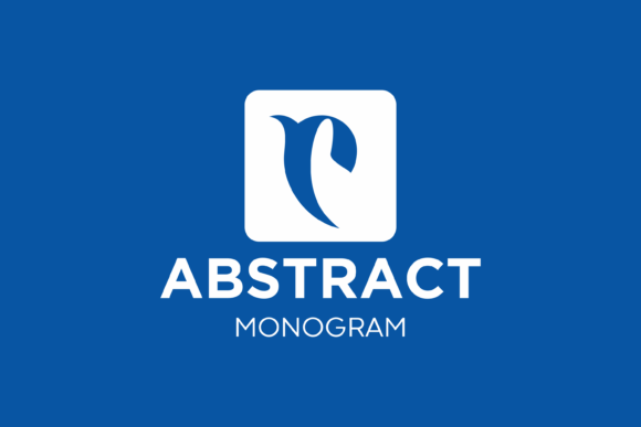 R Logo with Abstract and Simple Design