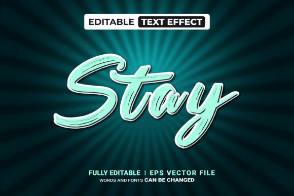 Stay Editable Text Effect: Mastering Typography