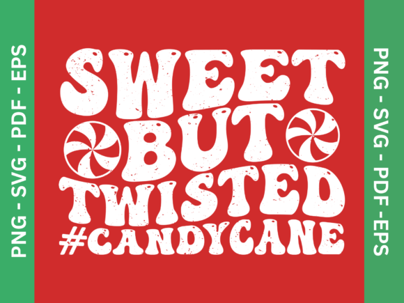 Sweet but Twisted - Christmas Candy Cane: A Playful Twist for Your Holiday Wardrobe