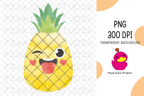 Watercolor Pineapple Summer Fruit Cute: A Creative Resource Guide